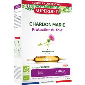   Superdiet máriatövis kivonat  - a máj védelméért ampulla 20x10ml 200 ml