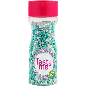   Tasty Me gluténmentes cukor tortadekor mini mix türkiz 70 g