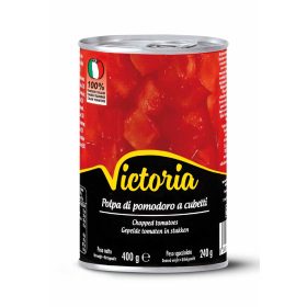 Victoria hámozott, darabolt paradicsom 400 g