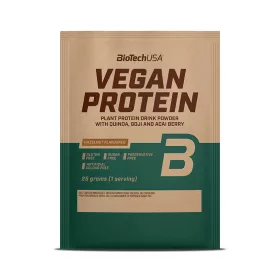 Biotech vegan protein mogyoró ízű fehérje italpor 25 g