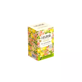 Basilur bio organsia yuzu licsi és menta tea 18db 32,4 g