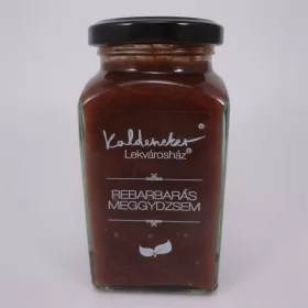 Kaldeneker rebarbarás meggylekvár 312 ml