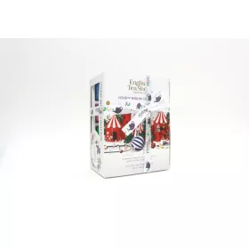   English Tea Shop 12 bio karácsonyi fehér selyempiramis filteres teaválogatás 24 g