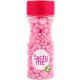 Tasty Me gluténmentes cukorgyöngy tortadekor mix világosrózsaszín 70 g