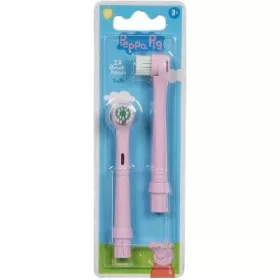   Peppa Malac 2 db pótkefe pink elemes gyermek fogkeféhez 1 db