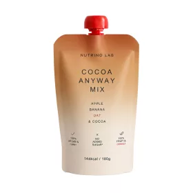   Nutrino Lab cocoa anyway - alma, banán, zabpehely és kakaó 180 g