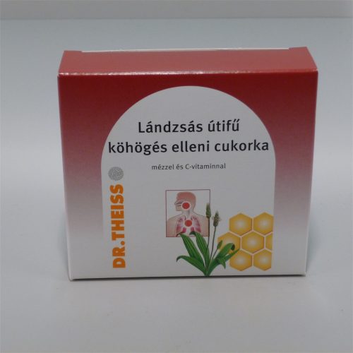 Dr.Theiss lándzsás útifű cukorka méz és C-vitamin 50 g