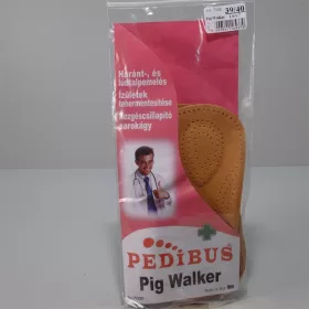 Pedibus talpbetét bőr pig walker 39/40 3/4 1 db