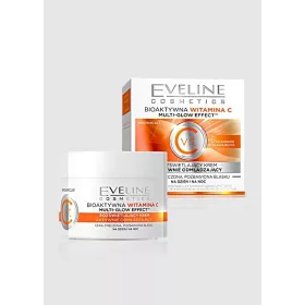   Eveline nature line bioactive c-vitamin tartalmú bőrmegújító nappali és éjszakai arckrém 50 ml