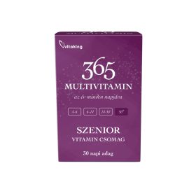 Vitaking 365 szenior multivitamin csomag 30 db