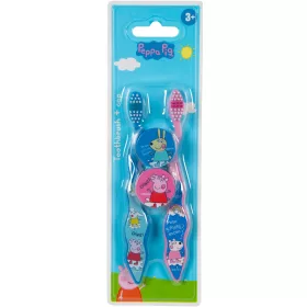 Peppa Malac gyermek fogkefe kupakkal 2 db
