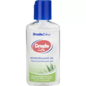 Bradolife kézfertőtlenítő gél aloe vera 50 ml