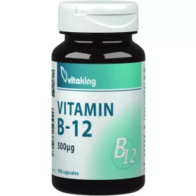 Vitaking b-12 vitamin 500mcg kapszula 100 db