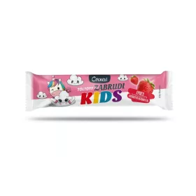   Cornexi kids zabrudi epres-vanília ízű töltelékkel töltött zabrúd joghurtos bevonattal 30 g