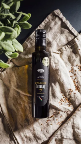 Olajütő 100% natúr lenmagolaj 250 ml