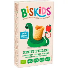Biskids fruit filled biokeksz almapürével töltve 120 g