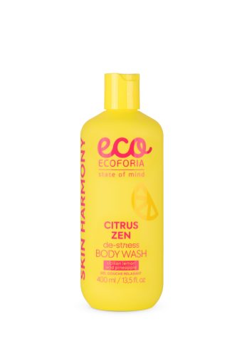 Ecoforia “citrus zen” de-stress tusfürdő 400 ml