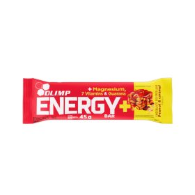   Olimp sport szelet energy+ magnéziummal és vitaminokkal mogyoró-karamell 45 g