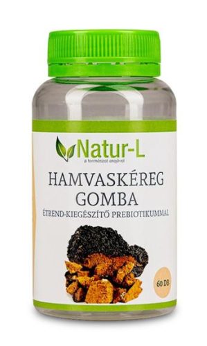Natur-L hamvaskéreg gomba kapszula 60 db