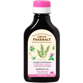   Green Pharmacy bojtorján hajolaj hajhullás ellen mezei zsurló kivonattal 100 ml