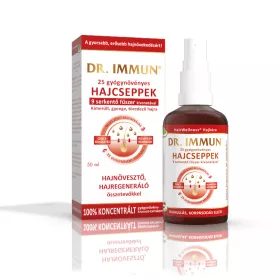   Dr.immun 25 gyógynövényes hajcseppek 9 serkentő fűszer kivonattal 50 ml