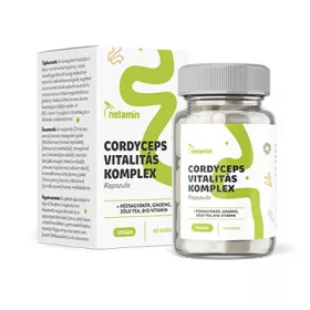 Netamin cordyceps vitalitás komplex kapszula 60 db
