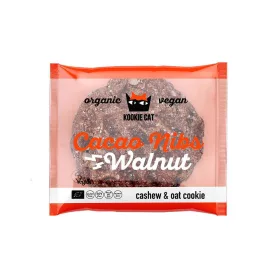   Kookie Cat bio vegán gluténmentes zabkeksz kakaóbab-dió 50 g