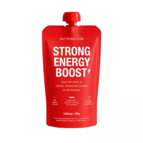   Nutrino Lab strong energy boost - alma, körte, passion fruit, guarana 180 g