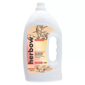  Herbow botanic color intense (mosódiós) folyékony mosószer színes ruhákhoz, zöldellő rét és gyöngyvirág illat 3000 ml
