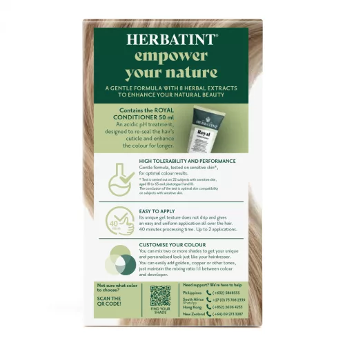 Herbatint 10c svédszőke hajfesték 170 ml