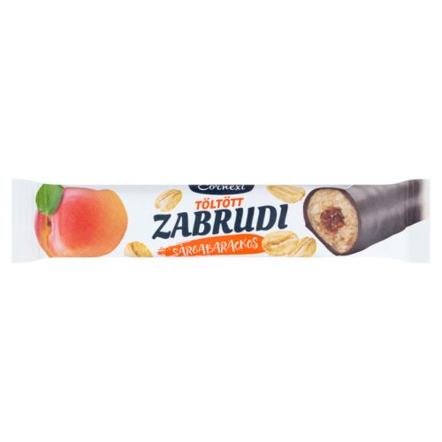 Cornexi zabrudi sárgabarackos töltelékkel töltött zabrúd kakaós bevonattal 30 g