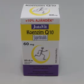 Jutavit koenzim q-10+e-vitamin kapszula 60+6db 66 db