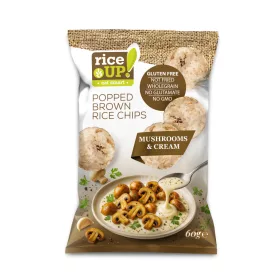 Rice Up chips gombás-tejszínes ízű 60 g