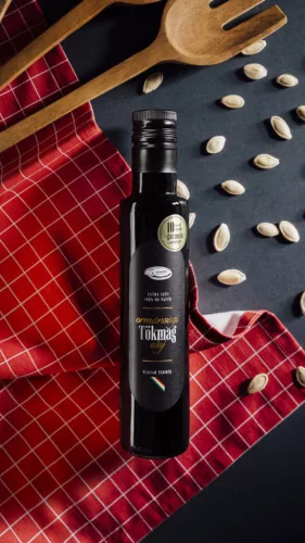 Olajütő 100% natúr extra szűz tökmagolaj 250 ml