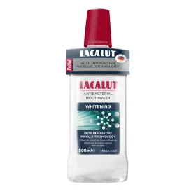   Lacalut antibakterális, micellás szájvíz whitening 500 ml