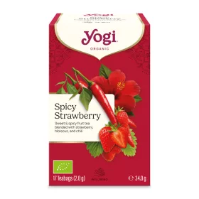 Yogi bio tea fűszeres eper 17x2g 34 g