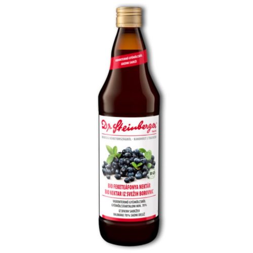 Dr. Steinberger bio feketeáfonya nektár 750ml