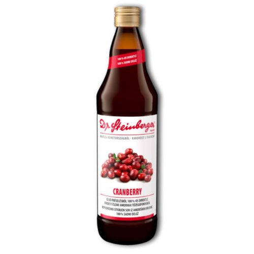 Dr. Steinberger  CRANBERRY TŐZEGÁFONYALÉ 750 ML