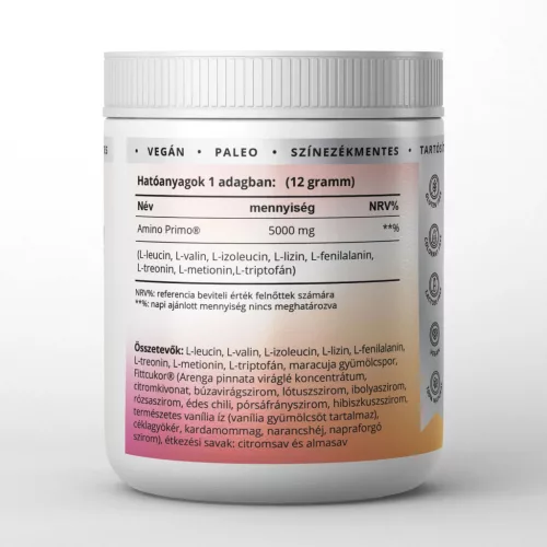 Amino Primo instant aminosav italpor - maracujás ízesítésű 360g