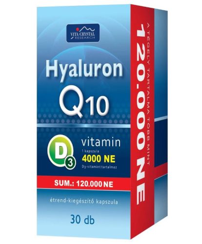 Vita Crystal Hyaluron Q10 d3 kapszula 30 db 