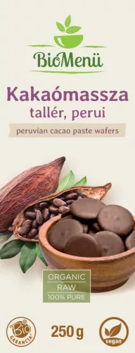 BioMenü BIO KAKAÓMASSZA tallér perui 250 g