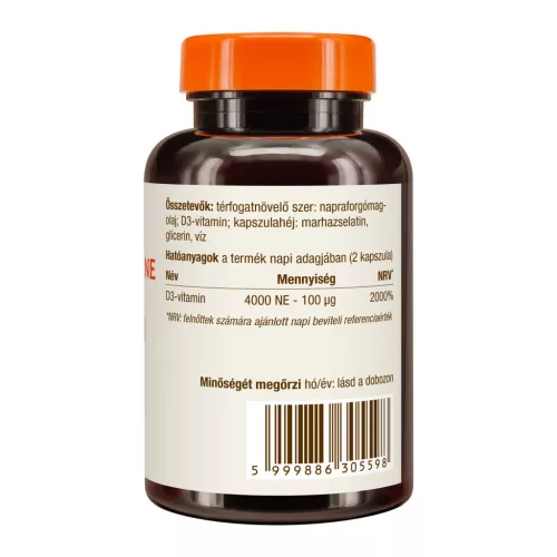 Caleido D3-VITAMIN 2000 NE gélkapszula 90 db
