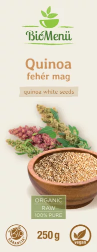 BioMenü BIO QUINOA fehér mag 250 g