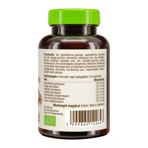 BioMenü BIO 7-GOMBA keverék kapszula 60 db
