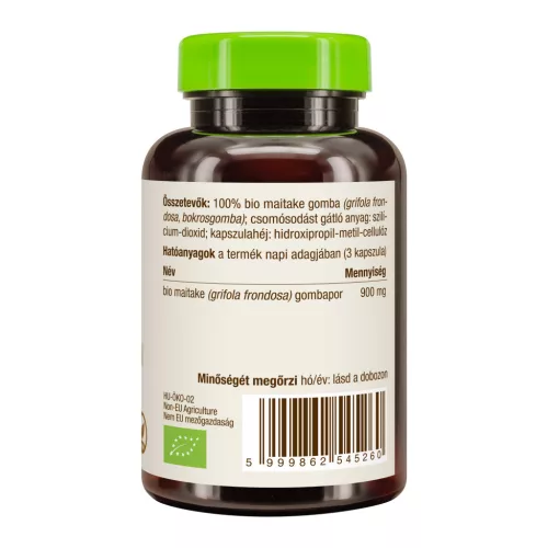 BioMenü BIO MAITAKE gomba kapszula 60 db