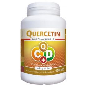   FlaVitamin Quercetin C+D vitamin és Echinacea kapszula 120 db
