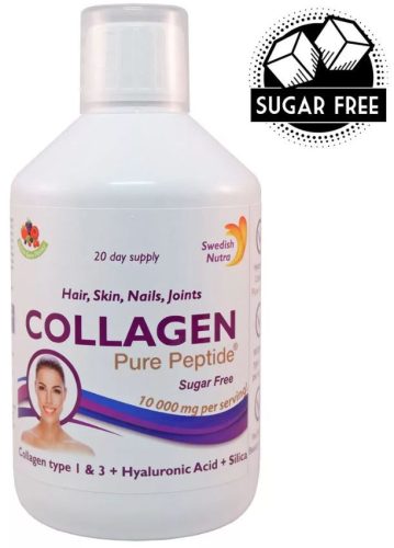Swedish Nutra Cukormentes Marhakollagén 10000 500ml