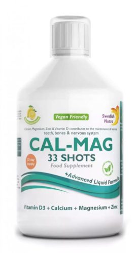 Swedish Nutra Folyékony Ca-Mg 500 ML
