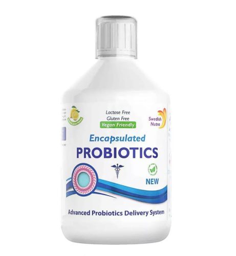 Swedish Nutra Probiotics Folyékony Probiotikum C-vitaminnal Dúsítva 500ml