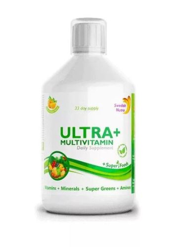 Swedish Nutra Ultra+ Folyékony Multivitamin 500ml
